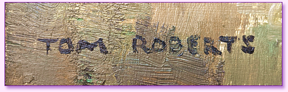 Tom Roberts Signature